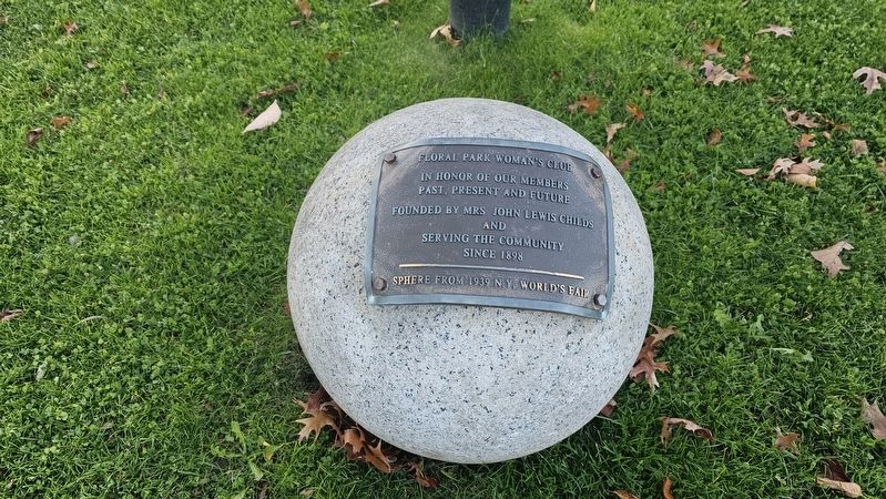 Floral Park Woman�s Club Marker image. Click for full size.