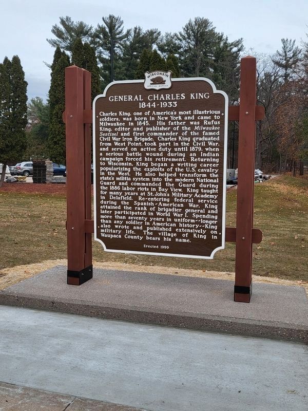 General Charles King Marker image. Click for full size.