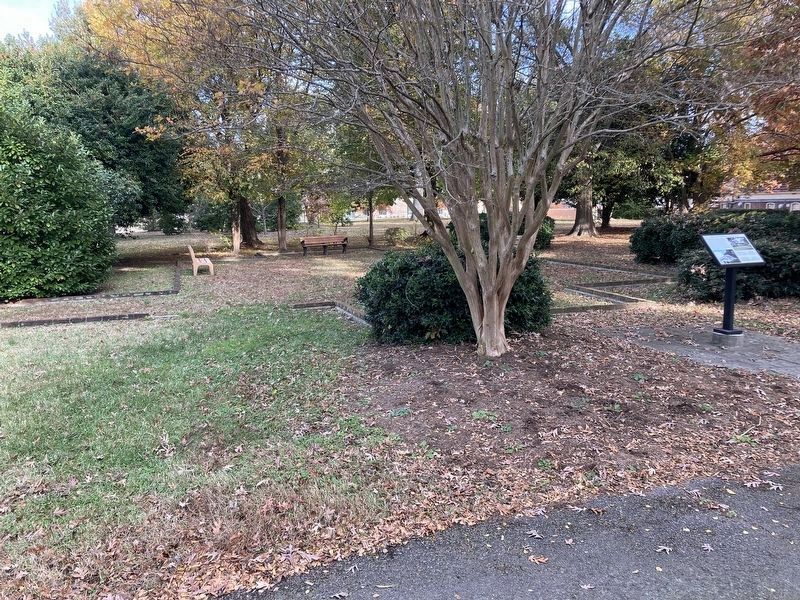 Here Stood Quarters 1, Building 25 Marker image. Click for full size.