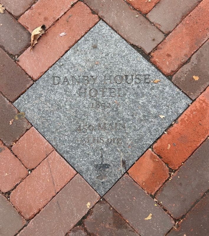 Danby House Hotel Marker. Click for full size. Danby House Hotel Marker image. Click for full size.