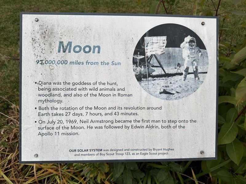 Moon Marker. Click for full size. Moon Marker image. Click for full size.