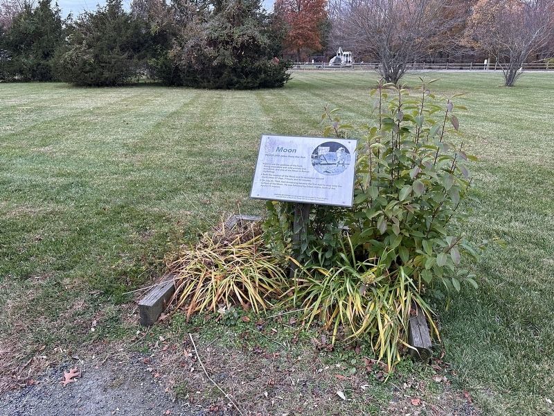 Moon Marker - wide view. Click for full size. Moon Marker - wide view image. Click for full size.