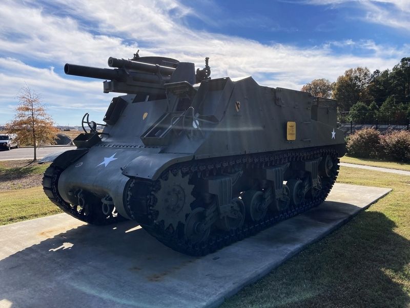 105mm Howitzer Motor Carriage, M7B2 & Marker. Click for full size. 105mm Howitzer Motor Carriage, M7B2 & Marker image. Click for full size.