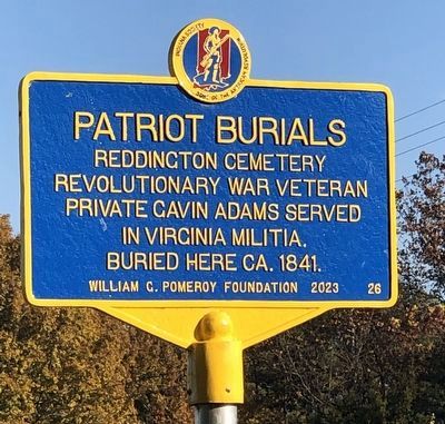 Patriot Burials Marker image. Click for full size.
