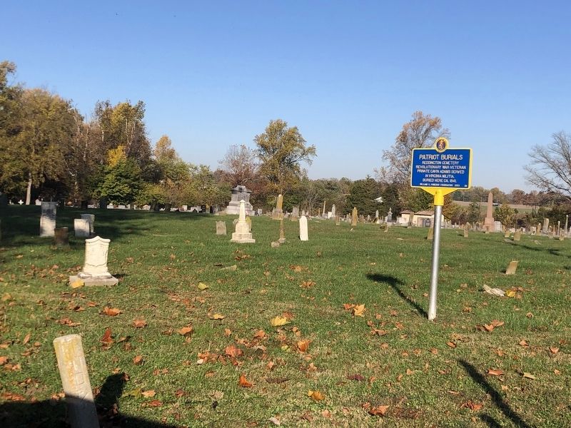 Patriot Burials Marker image. Click for full size.