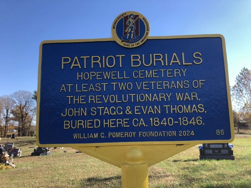 Patriot Burials Marker. Click for full size. Patriot Burials Marker image. Click for full size.