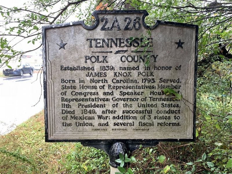 Tennessee side of marker image. Click for full size.
