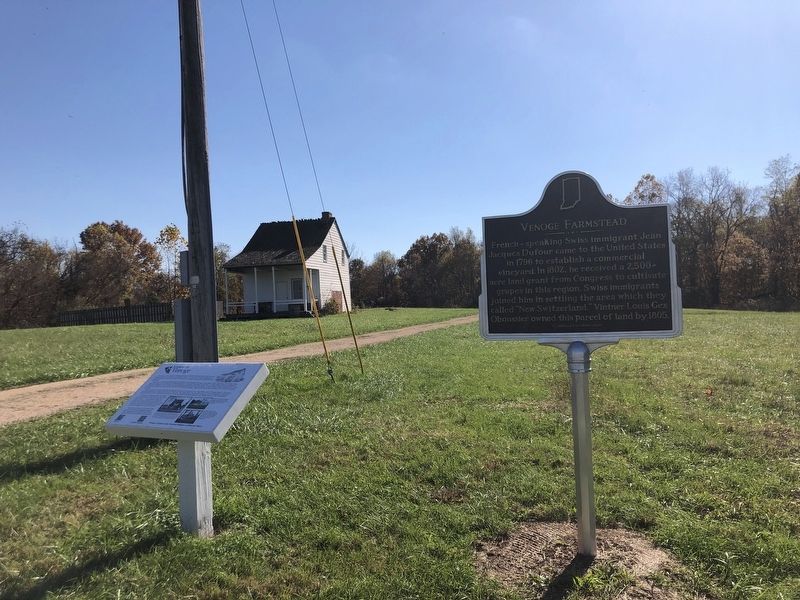 Venoge Farmstead Marker. Click for full size. Venoge Farmstead Marker image. Click for full size.