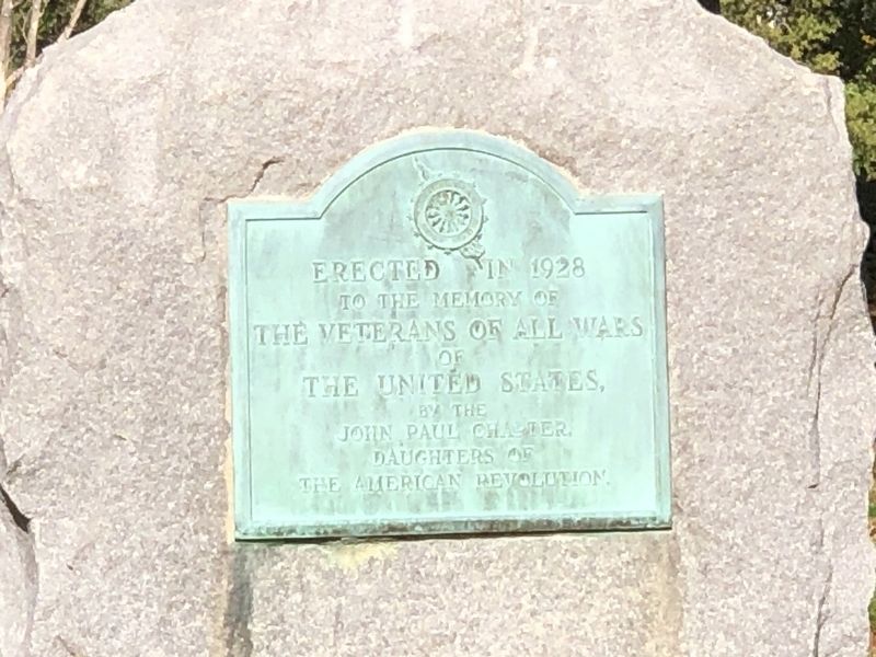 DAR Veterans Memorial Marker image. Click for full size.