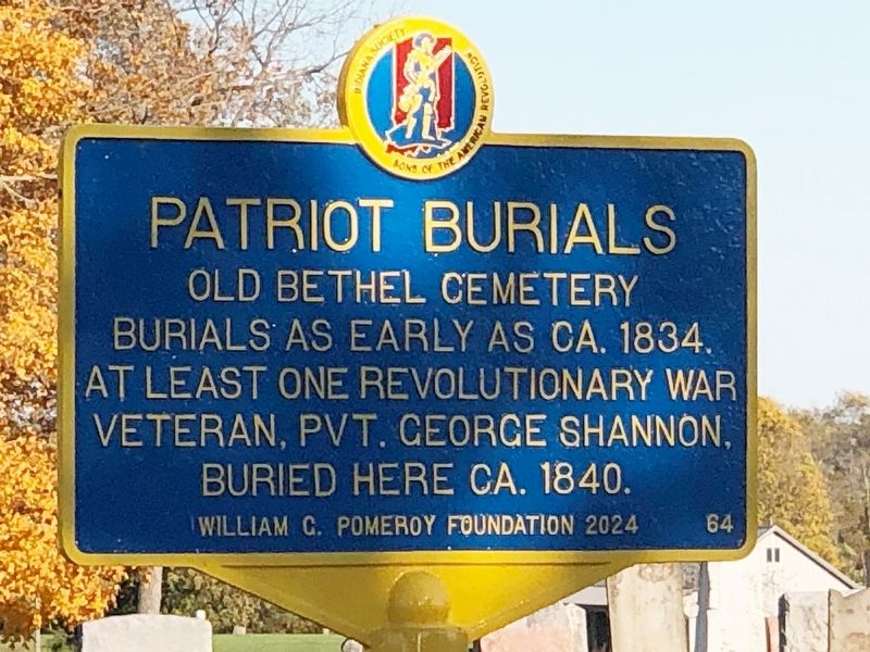Patriot Burials Marker image. Click for full size.