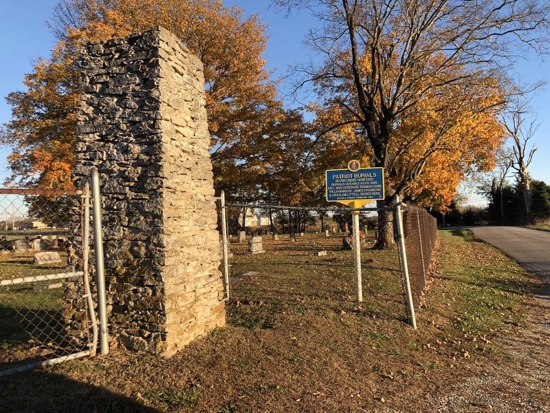 Patriot Burials Marker. Click for full size. Patriot Burials Marker image. Click for full size.