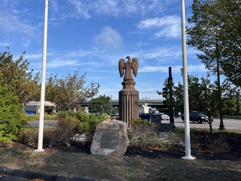 "Mr. Steadfast's Flag Plaza" Marker image. Click for full size.