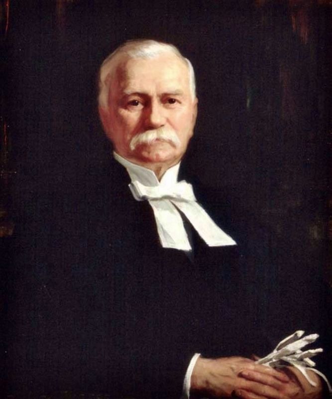Charles Clarke, as Speaker of the Ontario Legislature, ca 1880 image. Click for full size.
