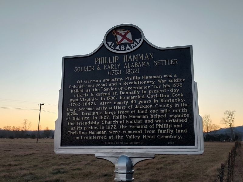 Phillip Hamman Marker. Click for full size. Phillip Hamman Marker image. Click for full size.