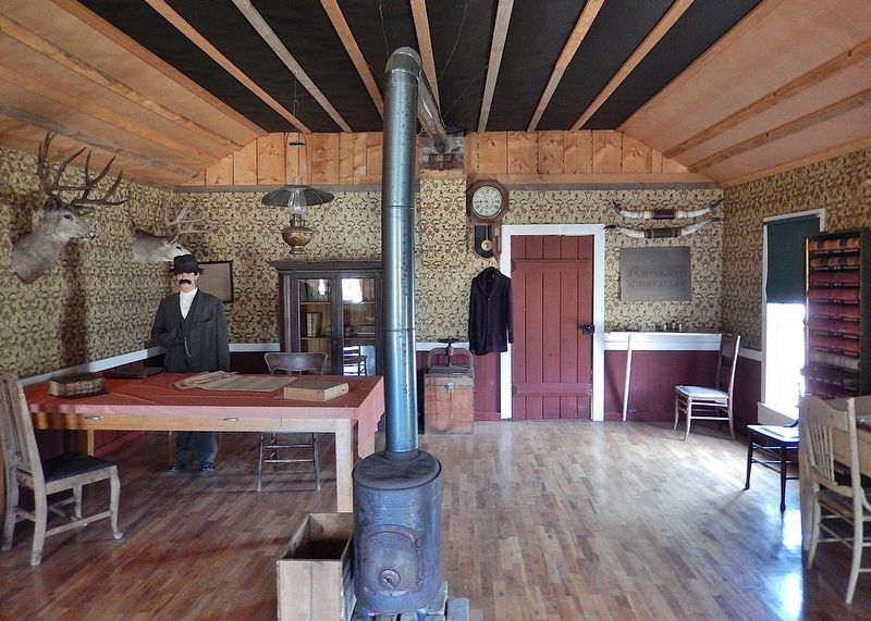 1878 Grand County Courthouse Interior image. Click for full size.