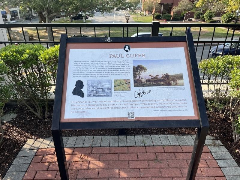 Paul Cuffee Marker image. Click for full size.