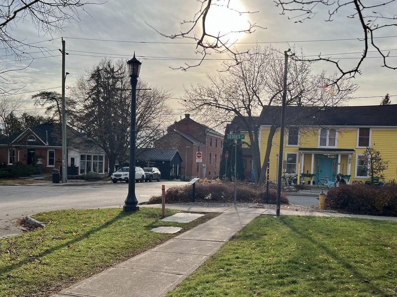 Lower Geddes Street Marker image. Click for full size.