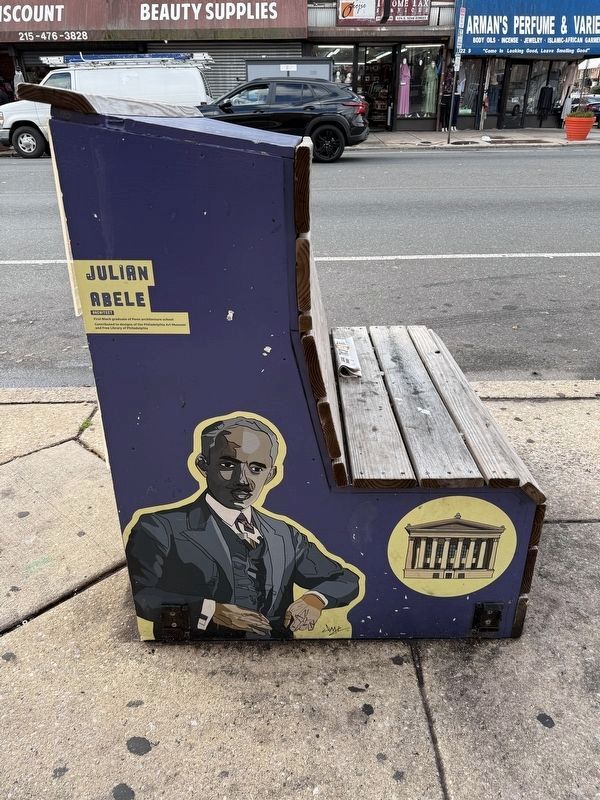 Julian Abele side of the marker image. Click for full size.