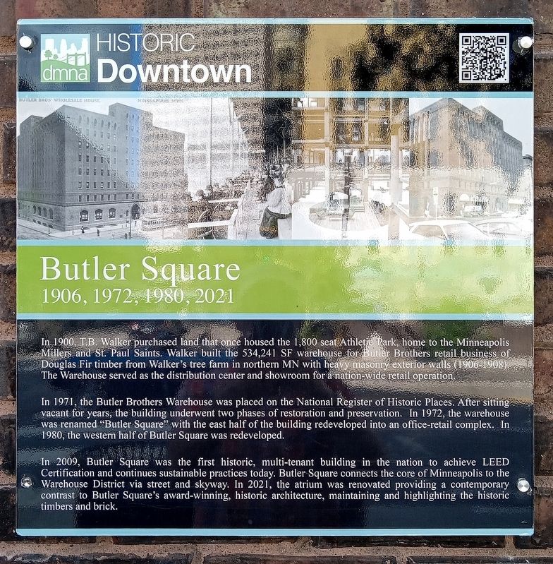 Butler Square Marker image. Click for full size.