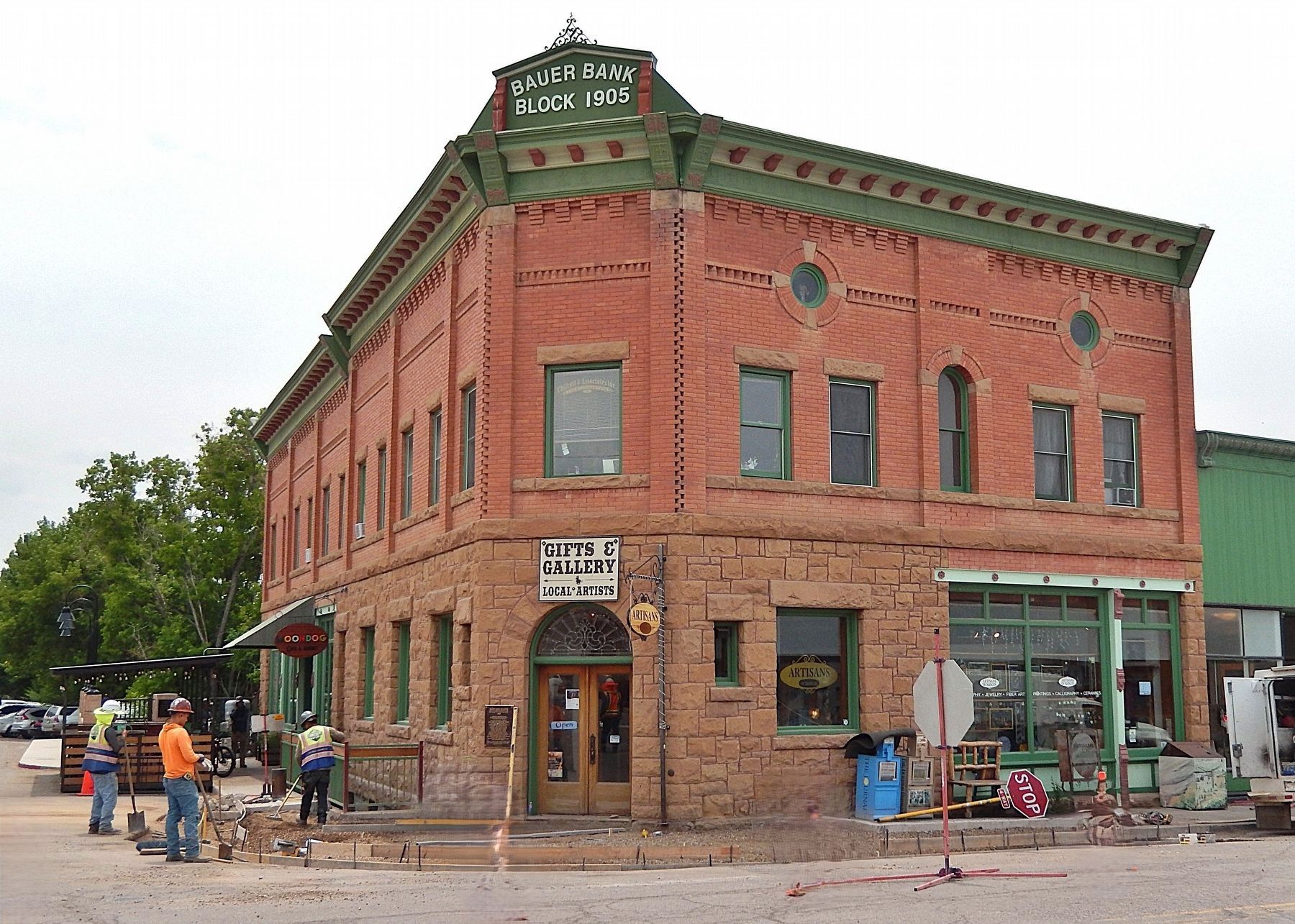 Bauer Bank Building (<i>north elevation</i>) image. Click for full size.