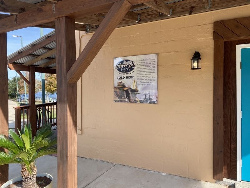 Ingalls Shipbuildind Marker. Click for full size. Ingalls Shipbuildind Marker image. Click for full size.