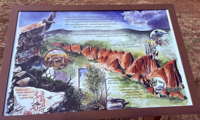 The Geology of Roxborough Marker. Click for full size. The Geology of Roxborough Marker image. Click for full size.