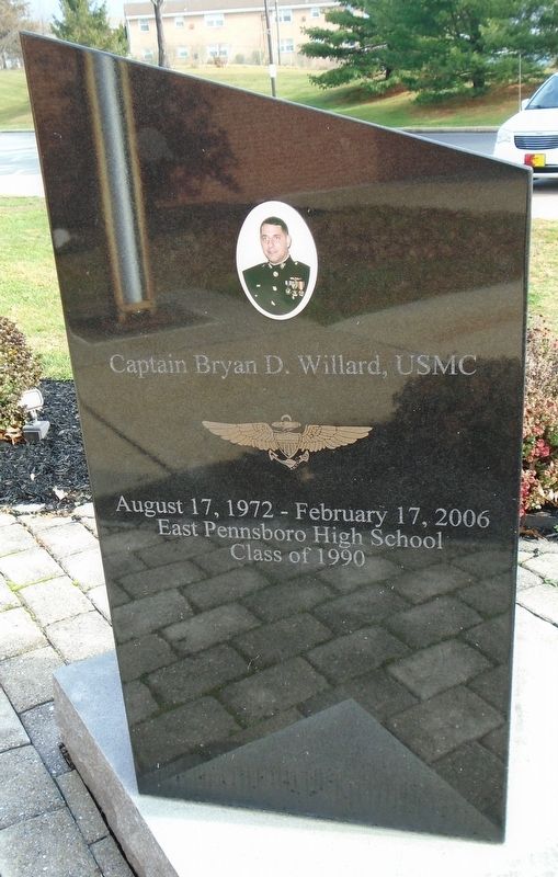 Captain Bryan D. Willard, USMC Memorial image. Click for full size.
