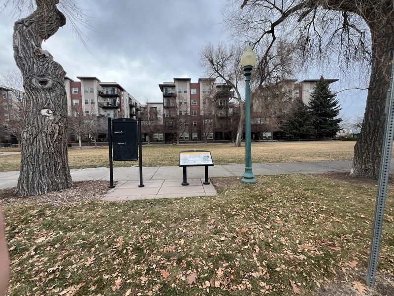 Arvada's First Park Marker location image. Click for full size.
