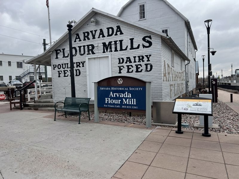 Arvada-Pride Flour Mill image. Click for full size.