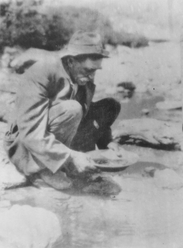 Marker detail: Gold Panning. Click for full size. Marker detail: Gold Panning image. Click for full size.