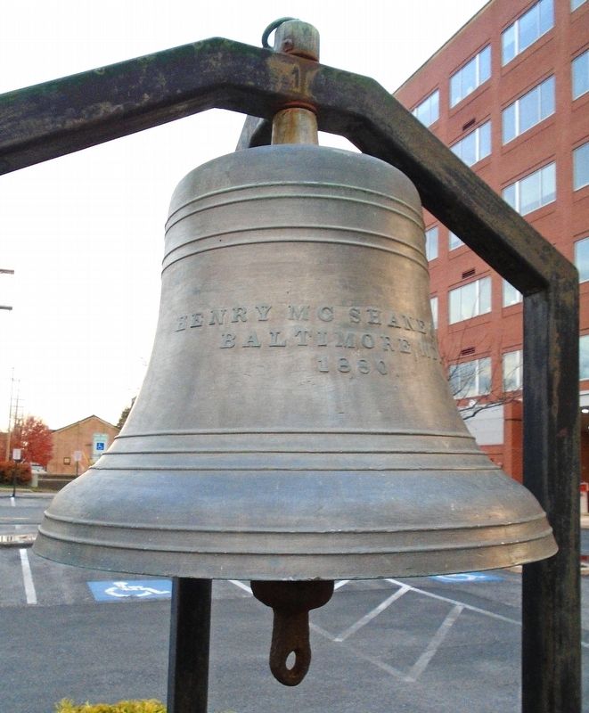 Eyster, Weiser Company Bell. Click for full size. Eyster, Weiser Company Bell image. Click for full size.