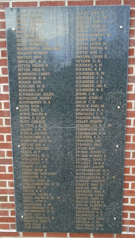 East Pennsboro Honor Roll. Click for full size. East Pennsboro Honor Roll image. Click for full size.