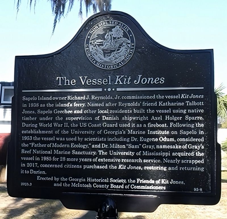 The Vessel Kit Jones Marker image. Click for full size.