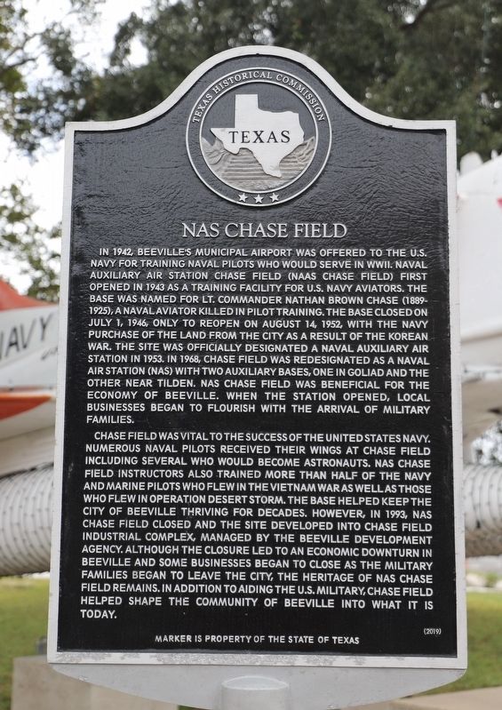 NAS Chase Field Marker image. Click for full size.