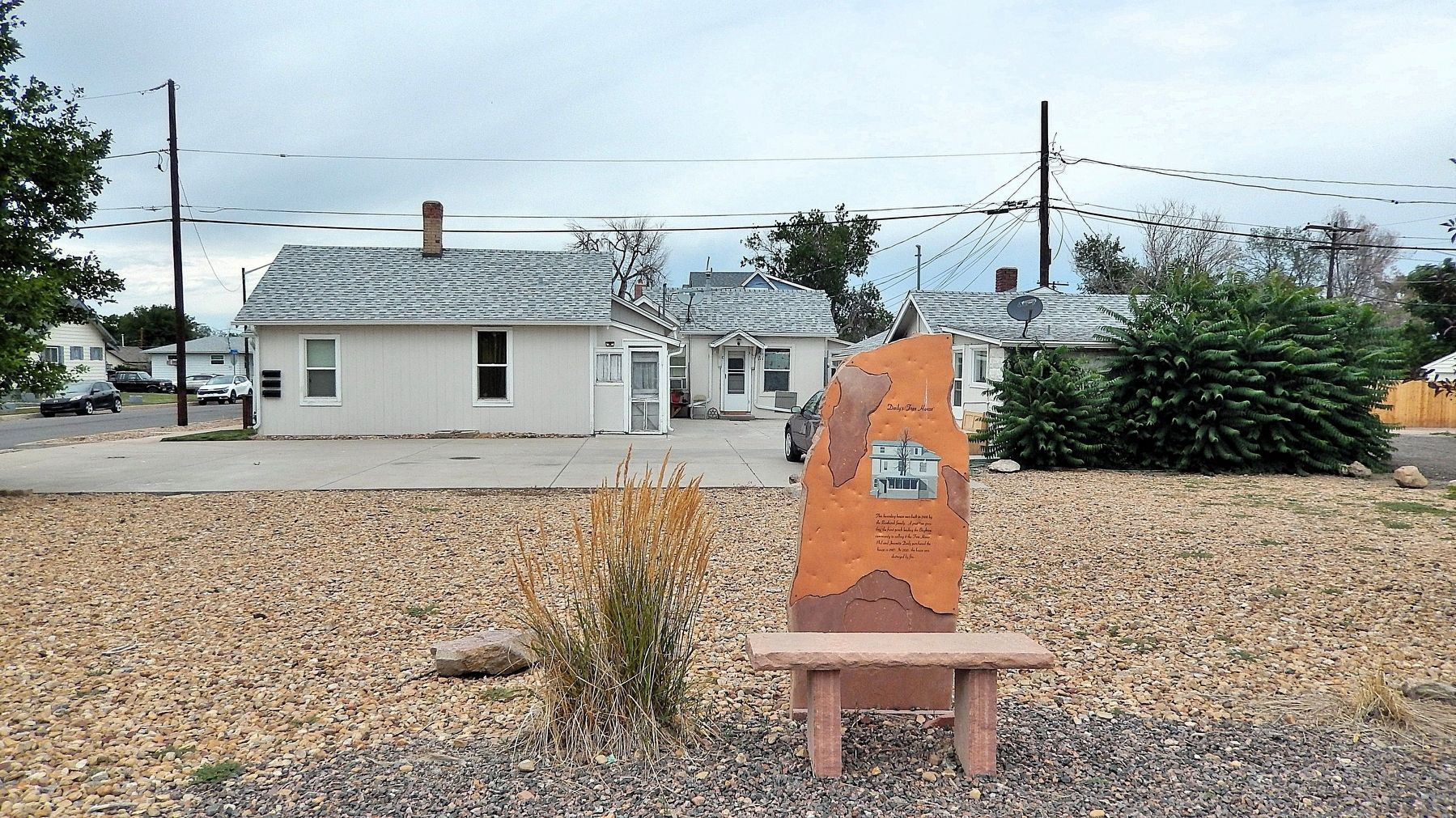 Daily’s “Tree House” Marker. Click for full size. Daily’s “Tree House” Marker image. Click for full size.