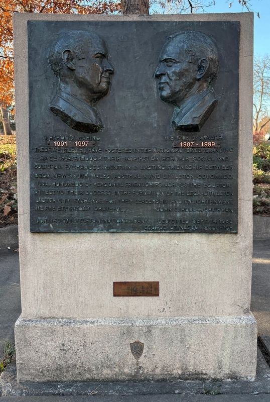 G.H. 'Hous' Waring and W.B. 'Curly' Annabel Marker image. Click for full size.