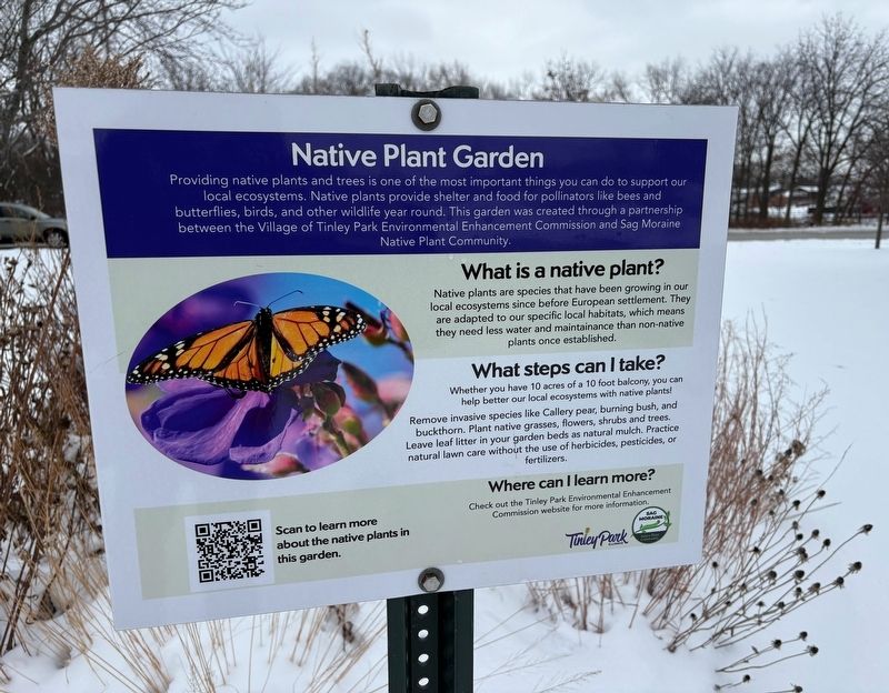 Native Plant Garden Marker. Click for full size. Native Plant Garden Marker image. Click for full size.