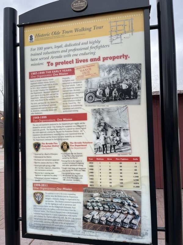 To Protect Lives and Property Marker image. Click for full size.