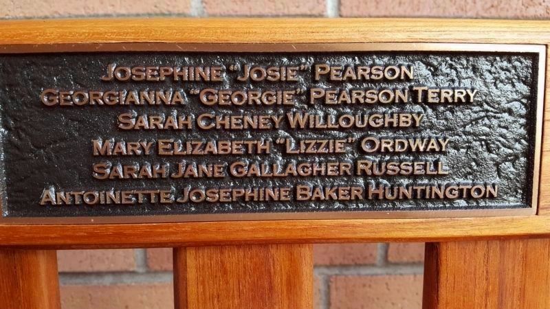 Honoring the 11 �Mercer Girls� Marker image. Click for full size.