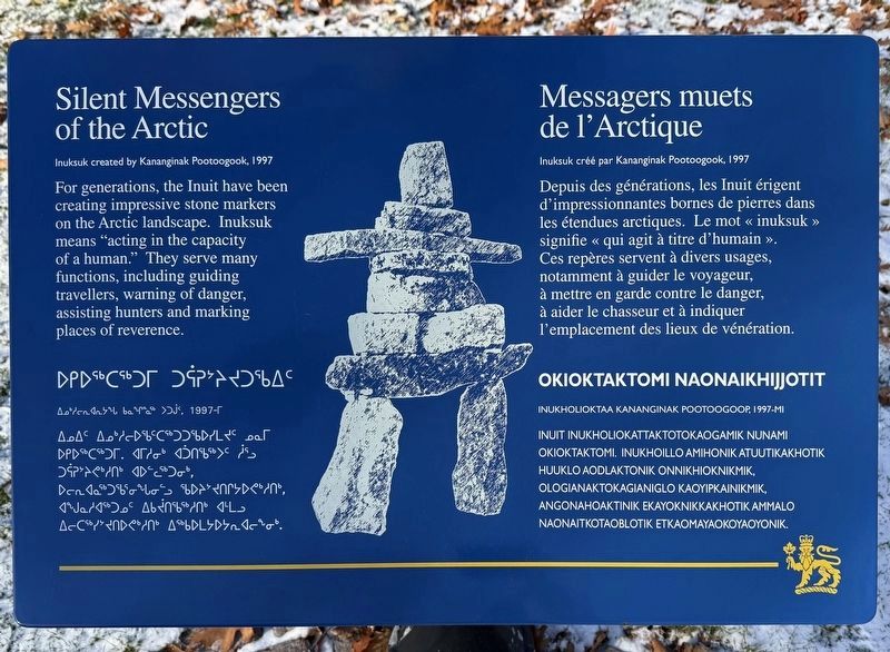 Silent Messengers of the Arctic Marker image. Click for full size.