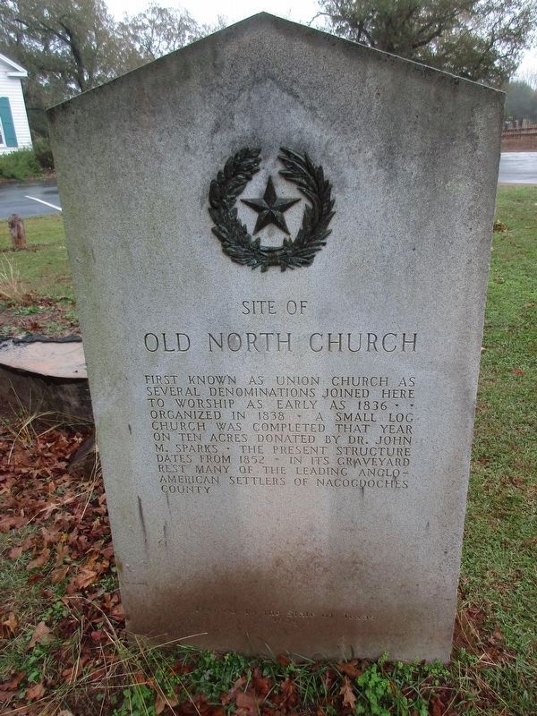 Site of Old North Church Marker. Click for full size. Site of Old North Church Marker image. Click for full size.