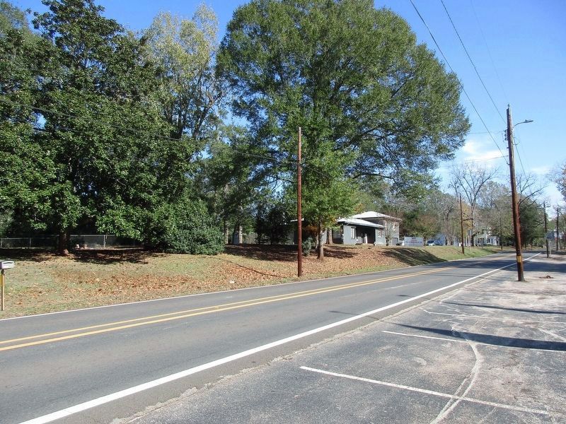 Site of the First Methodist Episcopal Church Marker. Click for full size. Site of the First Methodist Episcopal Church Marker image. Click for full size.