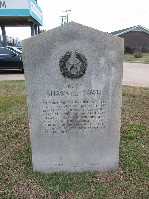 Site of Shawnee Town Marker image. Click for full size.
