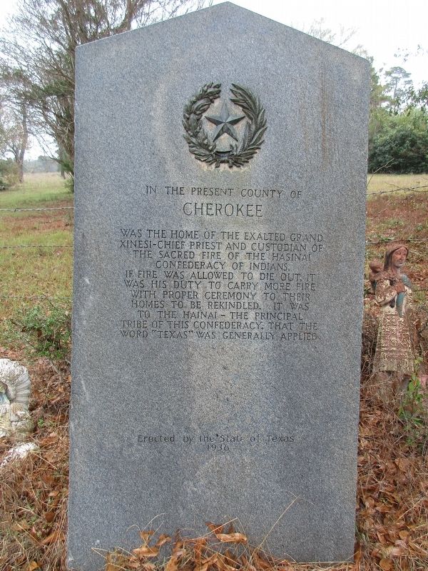 In the Present County of Cherokee Marker image. Click for full size.