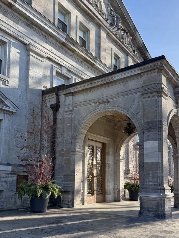 Rideau Hall Marker image. Click for full size.