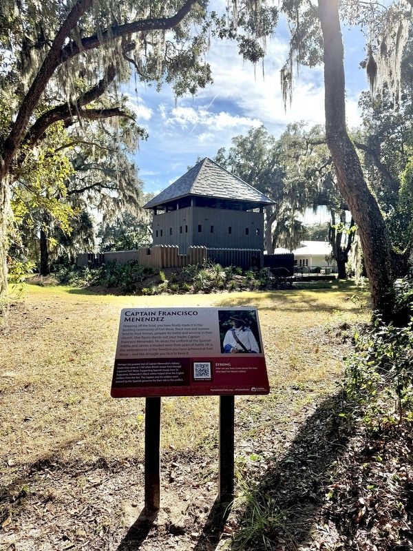 Captain Francisco Menendez Marker. Click for full size. Captain Francisco Menendez Marker image. Click for full size.
