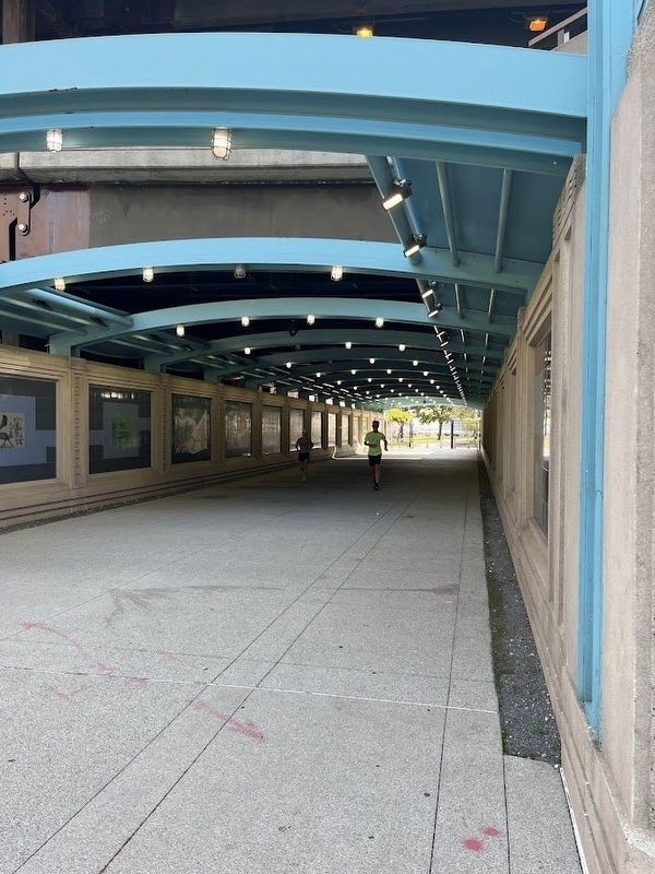 The Riverwalk Gateway. Click for full size. The Riverwalk Gateway image. Click for full size.