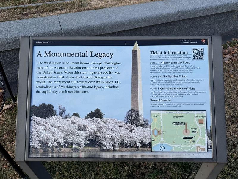 A Monumental Legacy Marker. Click for full size. A Monumental Legacy Marker image. Click for full size.