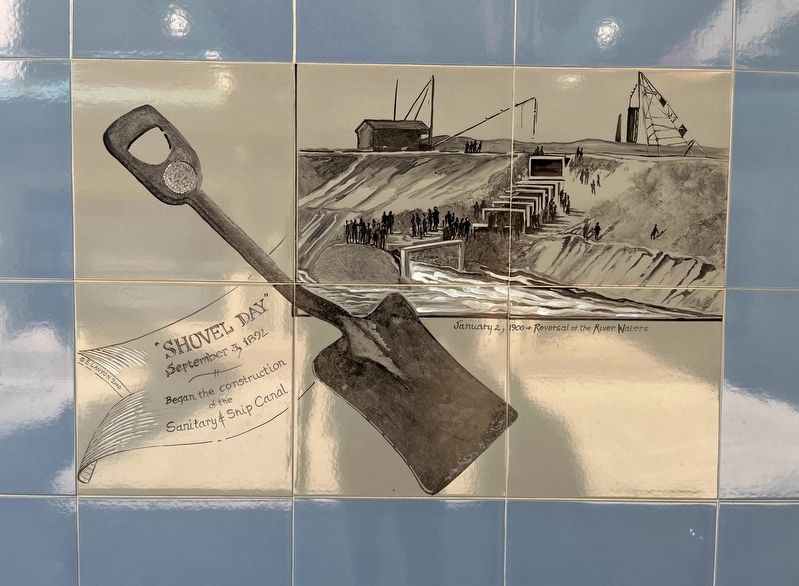 "Shovel Day" Marker. Click for full size. "Shovel Day" Marker image. Click for full size.
