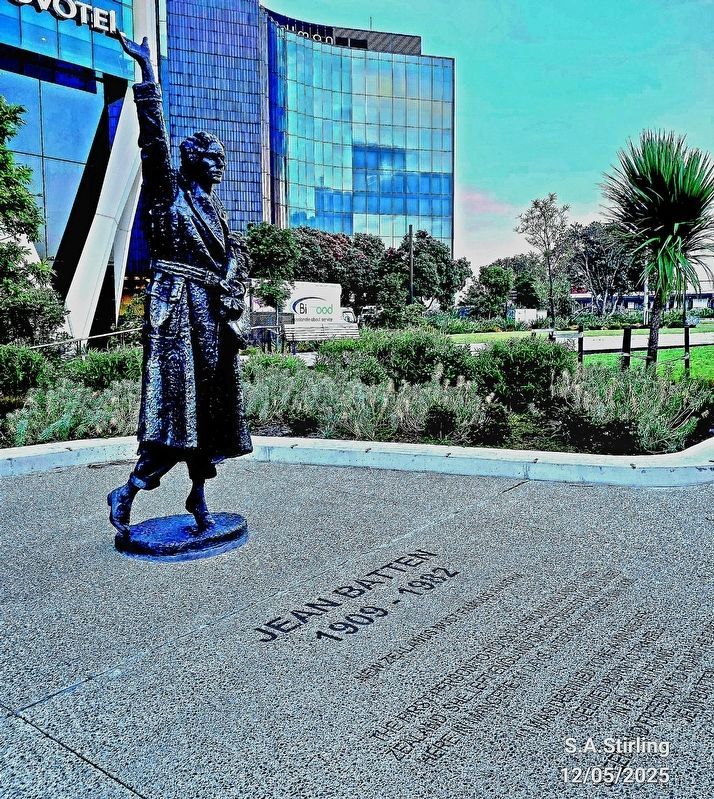 Joan Batten Marker. Click for full size. Joan Batten Marker image. Click for full size.